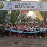 Yonzipur 10 /JP/2 Kostrad Gelar Event Jaladri Run 6,4 K Diikuti Ribuan Peserta Dari Berbagai Kalangan Dan Luar Daerah
