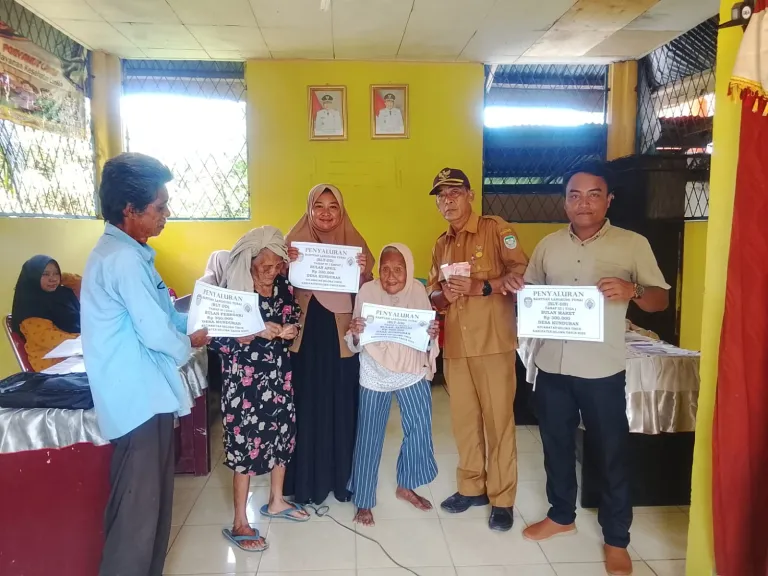 Pemdes Kunduran, Sukses Menyalurkan BLT-DD Tahap 1 Dari Januari Hingga April 2026