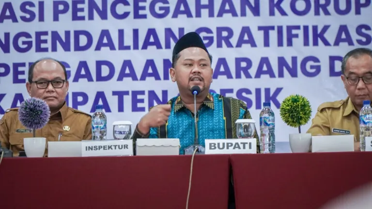 Bupati Gresik Ajak Penyedia Jasa Jaga Integritas Pengadaan Barang dan Jasa