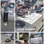 Kuali Aksi Pelajar, Buruh, Mahasiswa Unjuk Rasa di DPRD Kota Tasikmalaya