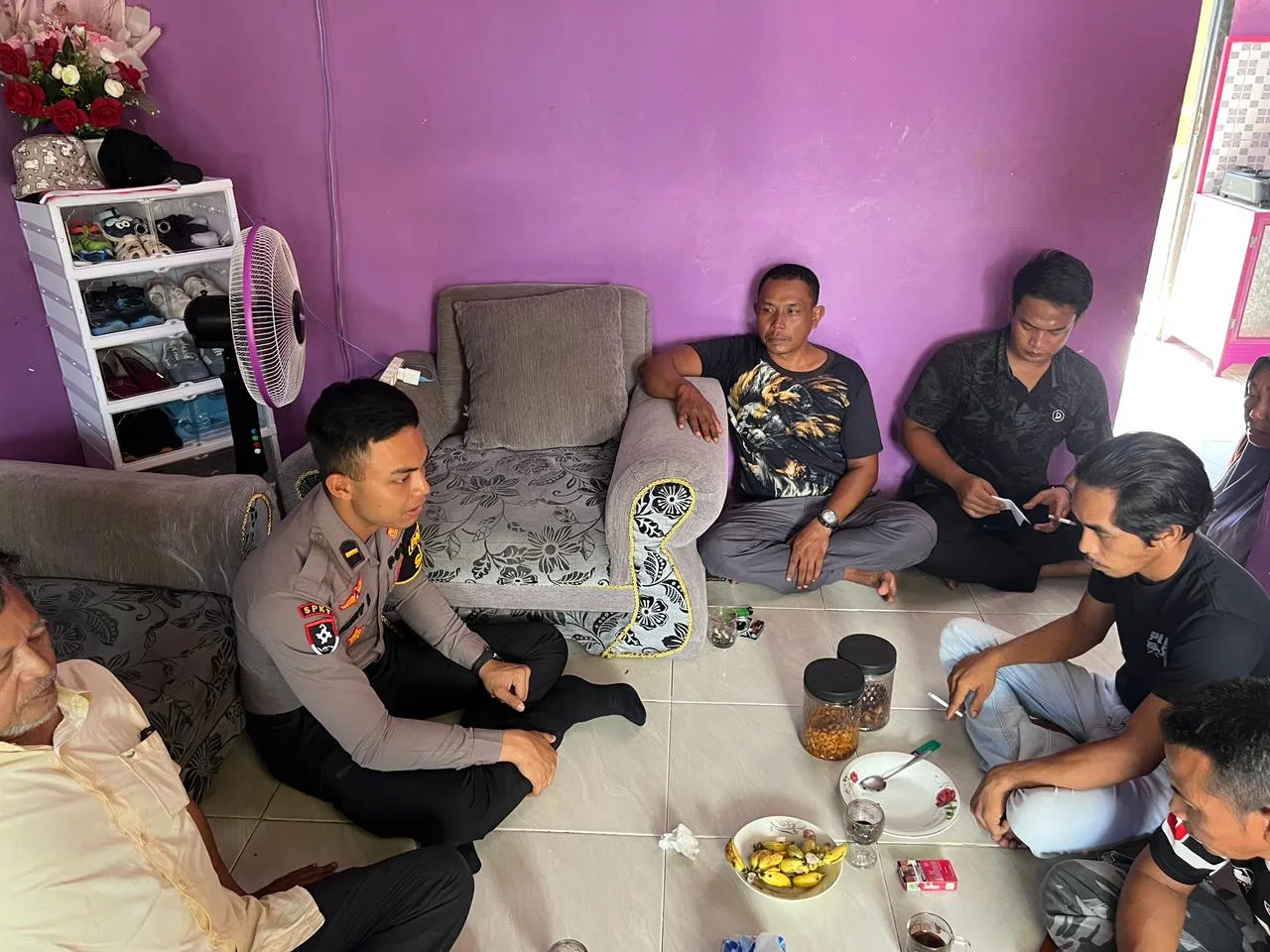 Cepat tanggap Pamapta Polres Ketapang tangani masalah perselisihan Rumah Tangga