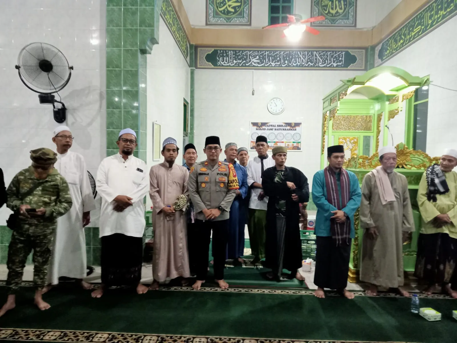Polsek Delta Pawan Lakukan Pengamanan Tabligh Akbar