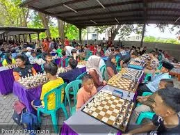 Munculkan Grant Master Nasional Ratusan Peraturan Ikuti Open Chess Turnamen Piala Bupati Pasuruan Dan Ketua DPRD