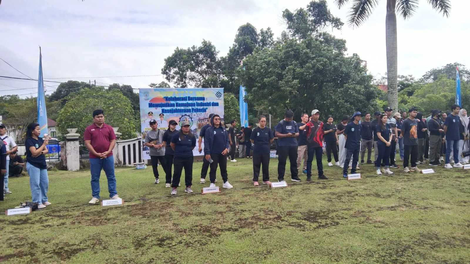 Disnakertrans Lamandau Memfasilitasi Gelar Dialog, di Moment May Day
