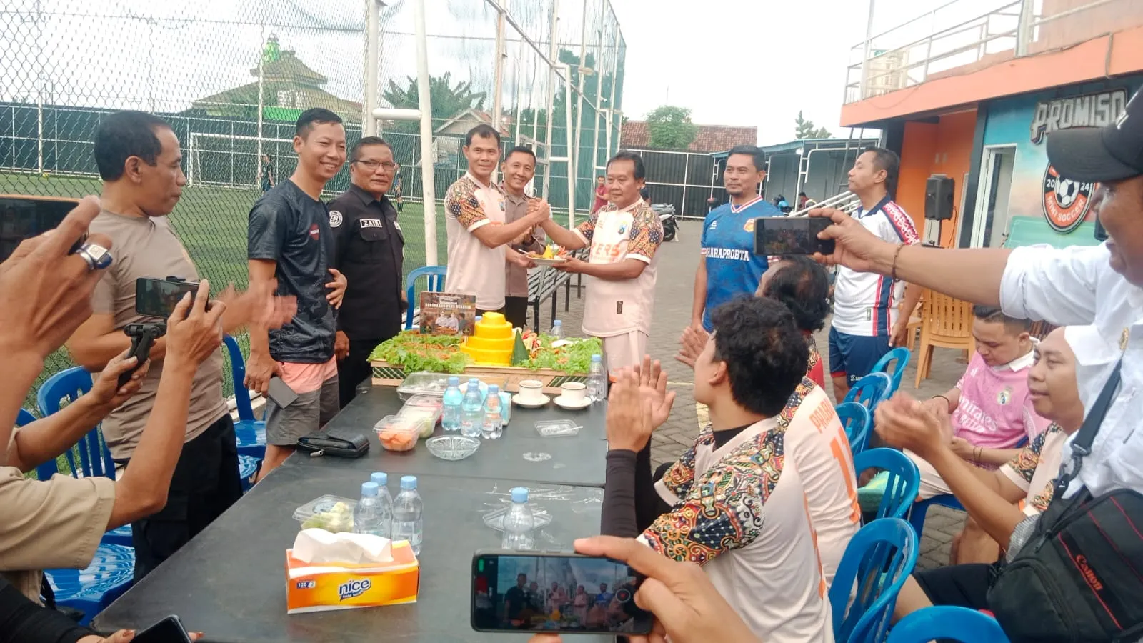 Polres Probolinggo Kota Gelar PIRAMIDA Mini Soccer Dan Peringati Hari Kebebasan Pers Sedunia