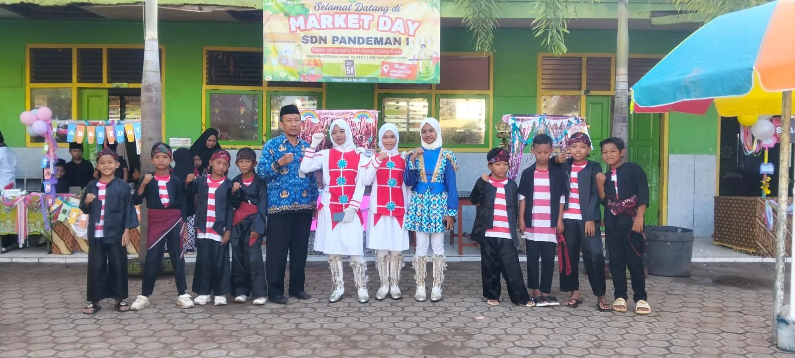 Semarak Hari Kebangkitan Nasional, SDN Pandeman 1 Arjasa Gelar Market Day Selama Dua Hari