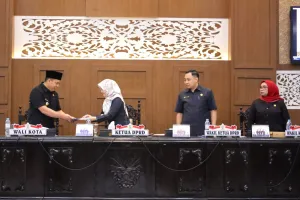 Rapat Paripurna DPRD Kota Probolinggo Setujui Perubahan Perda Tentang Perubahan Atas Peraturan Daerah Nomor 7 Tahun 2020.