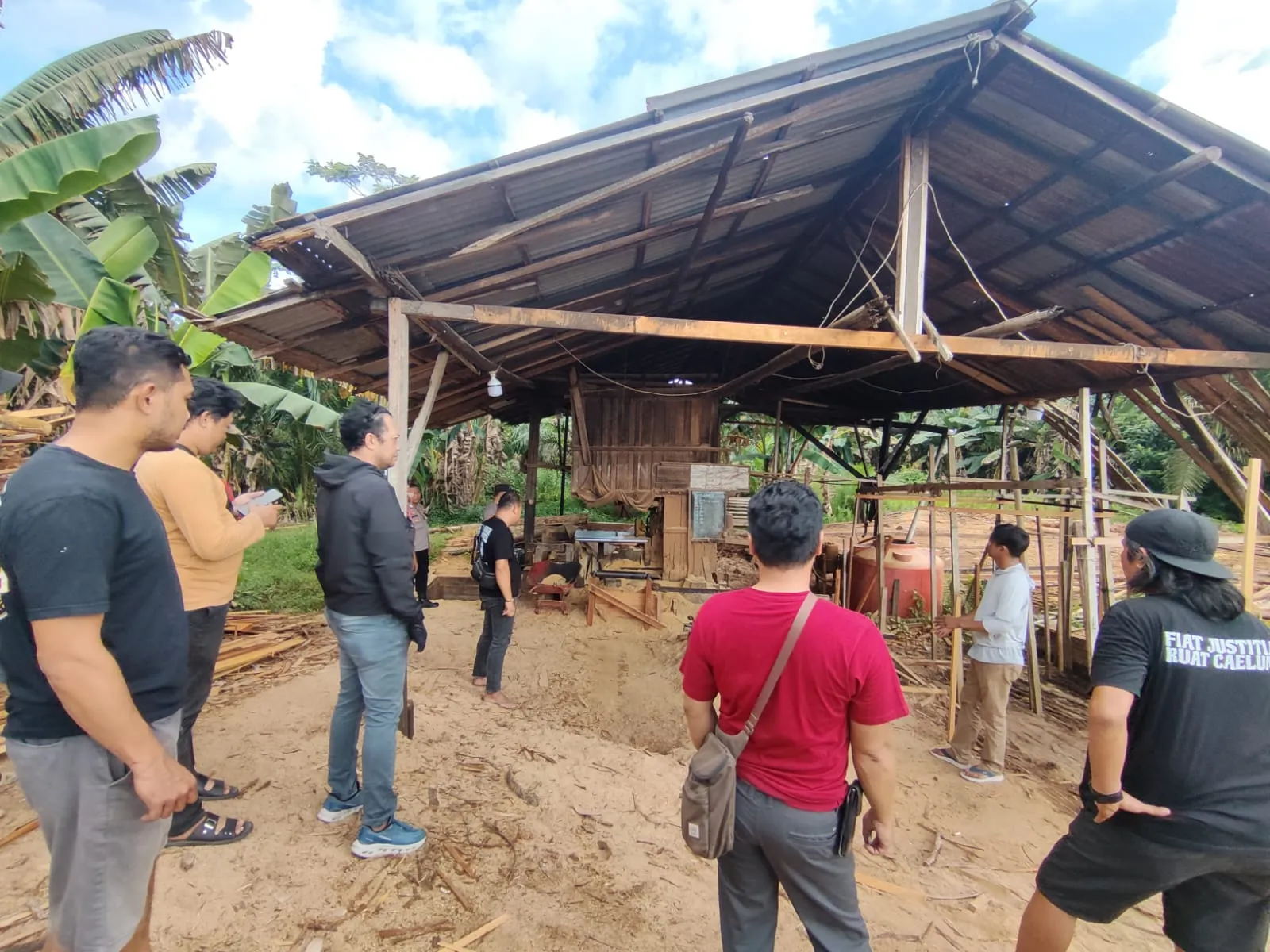 Polres Kubu Raya Intensifkan Pengawasan Sawmill, Legalitas Pengolahan Kayu di Sungai Ambawang Diselidiki