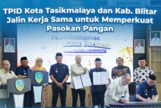 Perkuat Pasokan Pangan, TPID Kota Tasikmalaya Berkerjasama Dengan Kab. Blitar