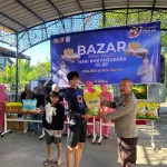 Sambut HUT Bhayangkara ke-80, Polres Kubu Raya ‘Serbu’ Desa Parit Baru, Gelontorkan 4 Ton Beras Murah