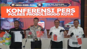 Berawal dari Curanmor Honda CBR, Polres Probolinggo Kota Ungkap 3 Kasus Pencurian