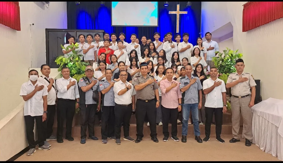 Polres Pasuruan Ajak Generasi Muda Gereja GBIS Perangi Bahaya Narkoba Dan Miras