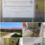 Inilah Potret Kerusakan  SDN 22 Sungai Kakap