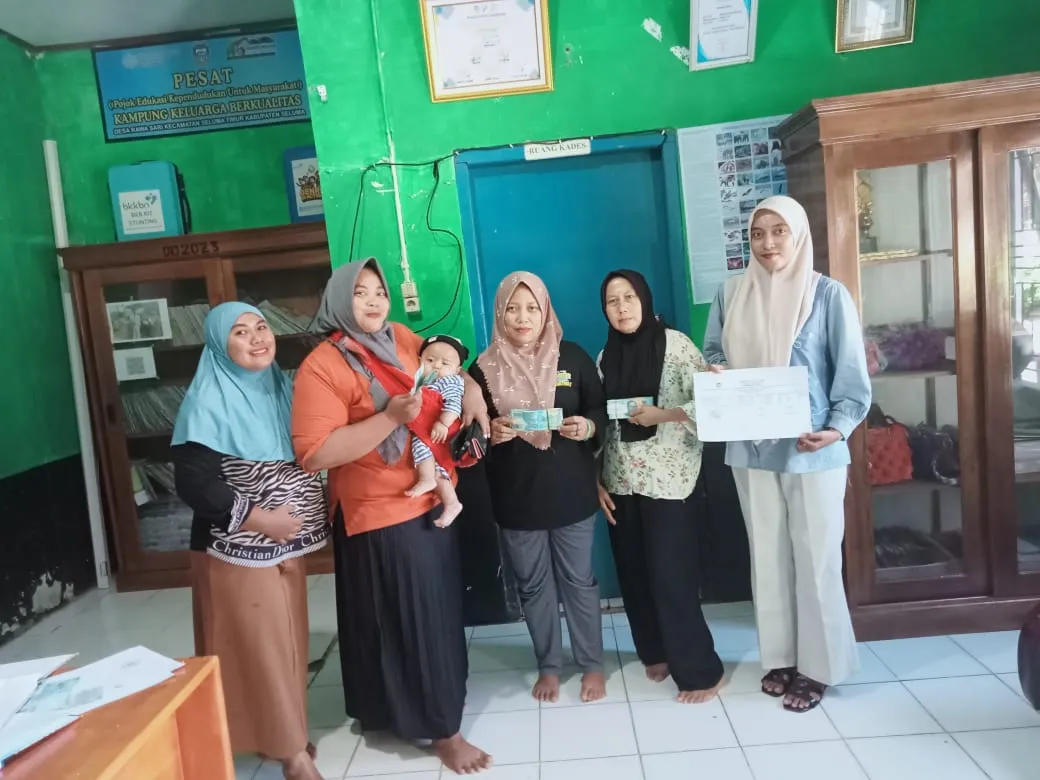 Pemerintah Desa Rawa Sari Realisasikan Pembayaran Gaji dan Honor Kader posyandu di tahun 2026