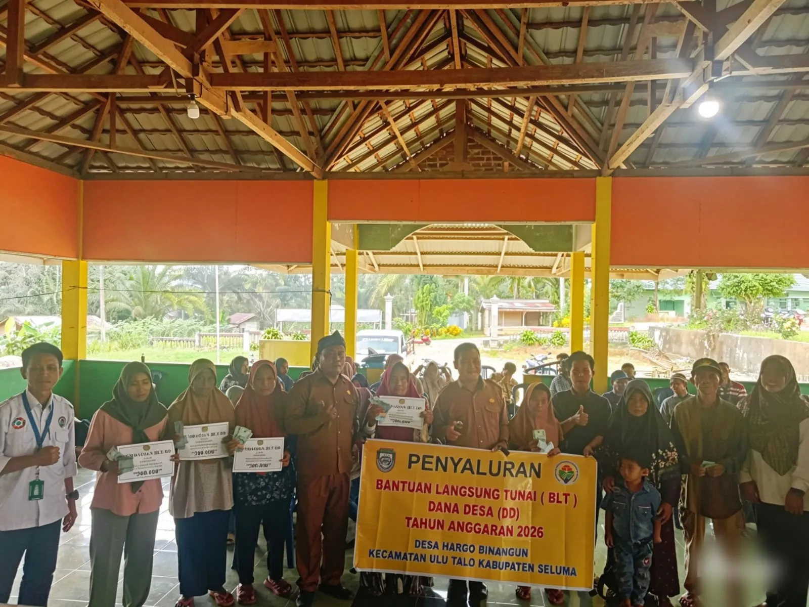 Pemdes Hargo Binangun Salurkan BLT-DD Tahun 2026 kepada 7 KPM (Keluarga Penerima Manfaat)