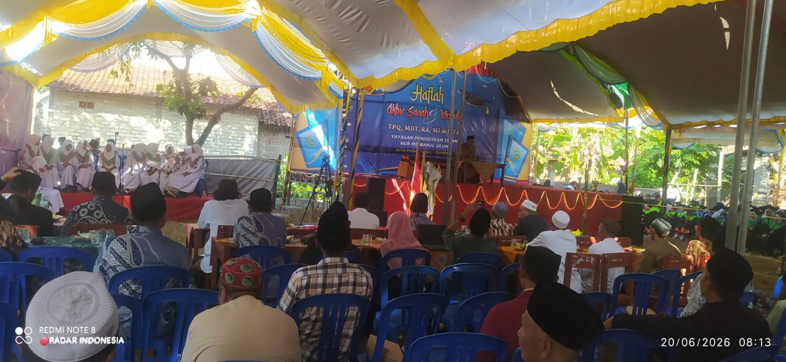 Cahaya Santri dari Jeruk Porot: Haflah Akhiru Sanah Yayasan Nur Misbahul Ulum Penuh Haru