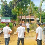 Kegiatan Nol % Rabat Beton Jalan Lingkungan RT 01 Terhubung ke RT02 Desa Rawa Sari di dusun 1 Resmi Dilaksanakan Tahun 2026 ini