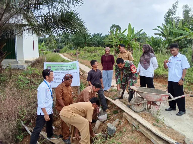 Laksanakan Titik Nol Langkah Awal program kerja Desa Hargo Binangun Tahun 2026 Bidang pembangunan