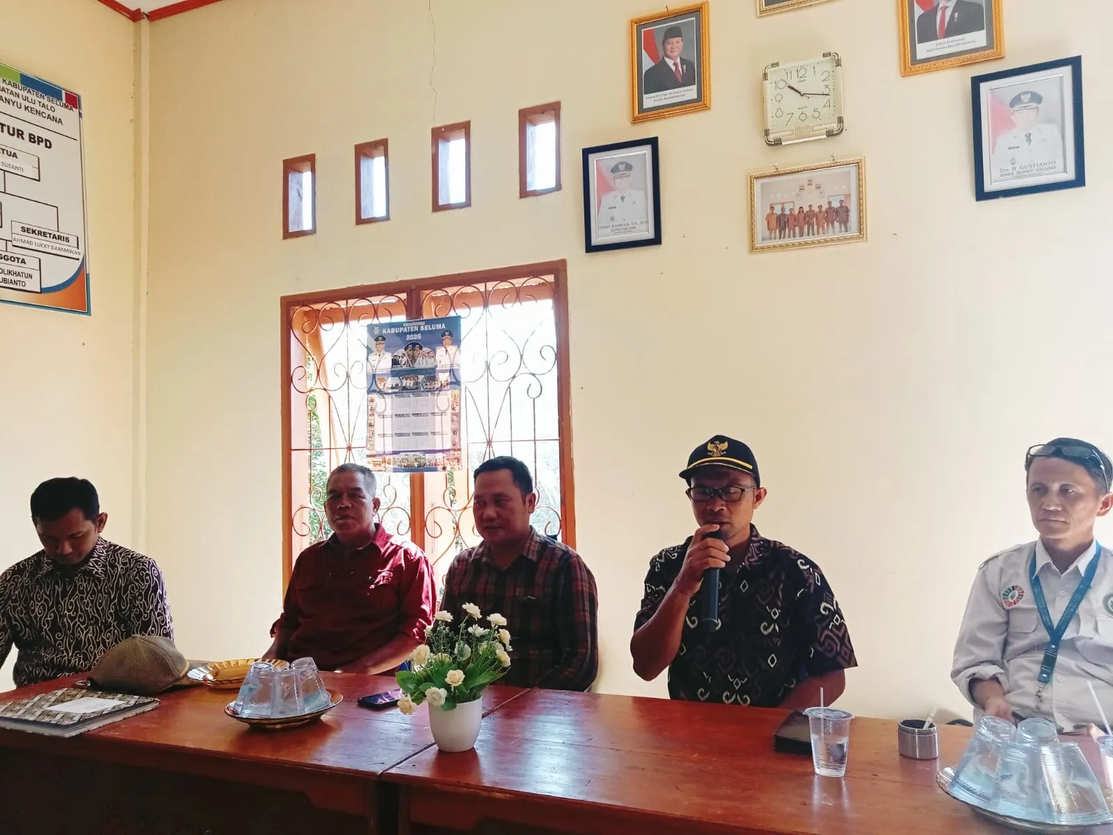 Pemdes Banyu Kencana Salurkan BLT -DD Sebanyak (12) KPM Lima Bulan Sekali Gus di Tahap ke 1 Tahun 2026