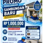 Perumda Air Minum Tirta Mulia Pemalang Buka Promo Sambungan Baru Hanya Rp 1 Juta