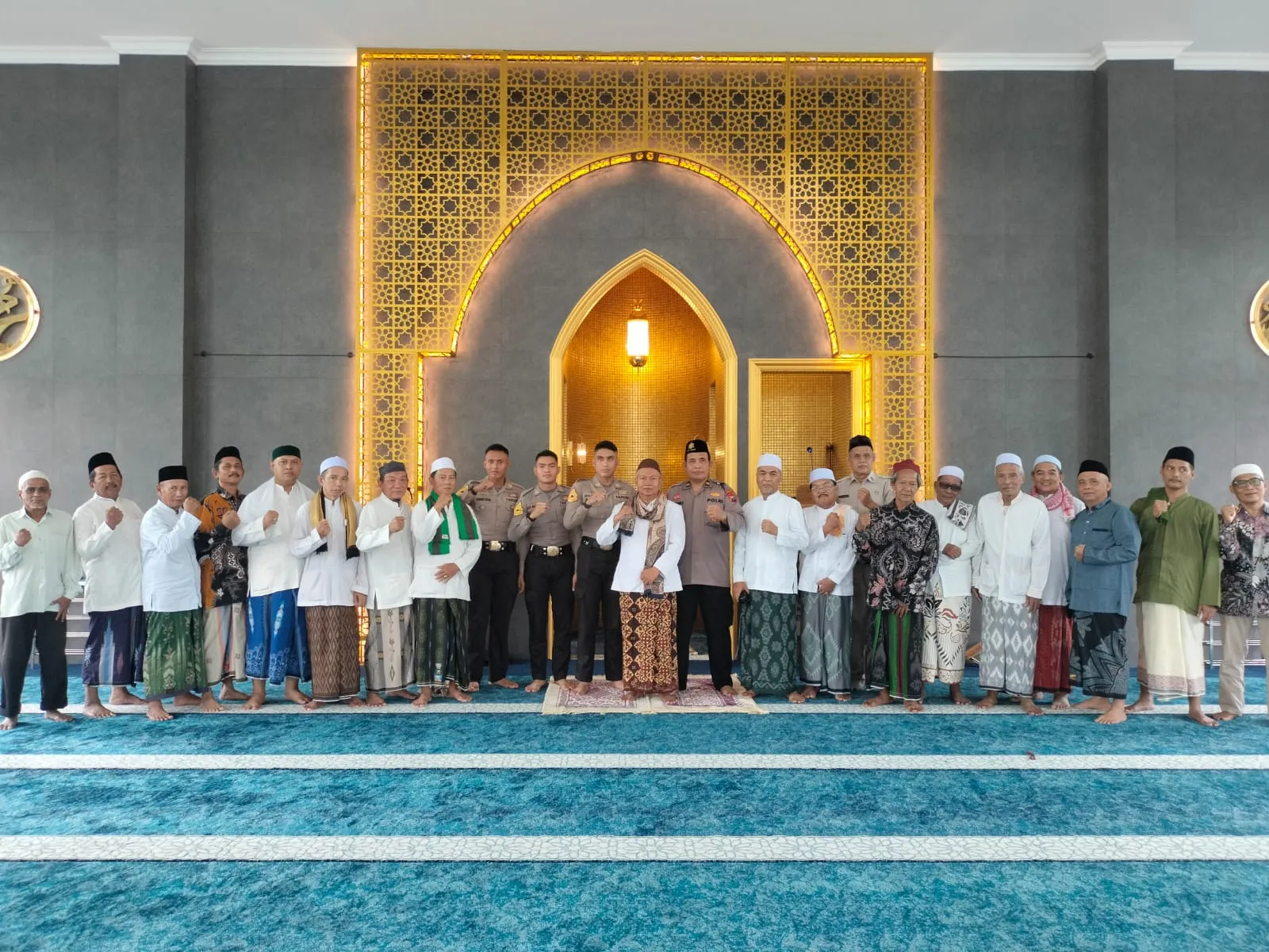 Polres Pasuruan Gelar Safari Shalat Jumat, Perkuat Sinergi Polisi dan Ulama Bernuansa Religi