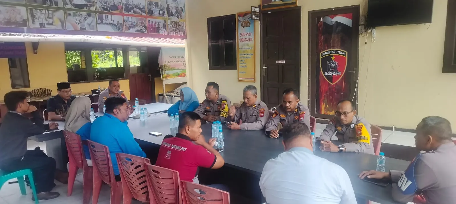 Kapolsek Pontianak Timur Terima Kunjungan BNN Kalbar, Sinergi Program Rehabilitasi Pengguna Narkoba