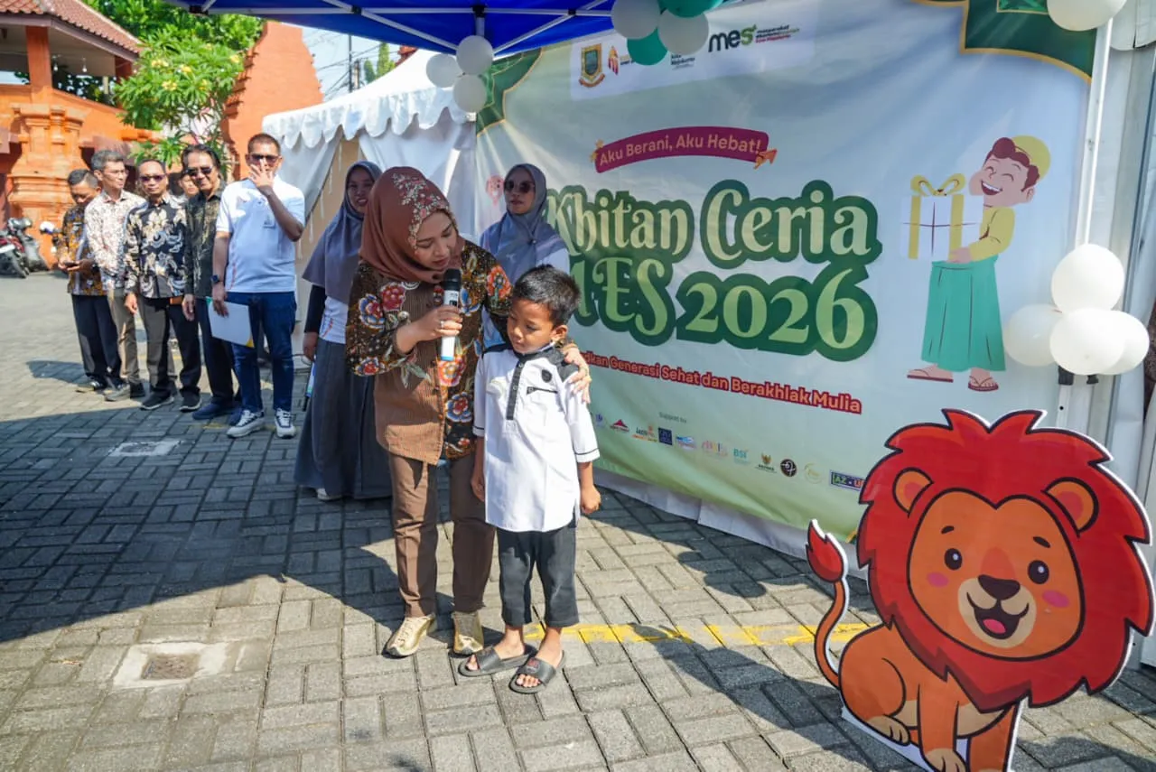 Sinergi Pemkot dan MES, Khitanan Massal Meriahkan Hari Jadi Kota Mojokerto