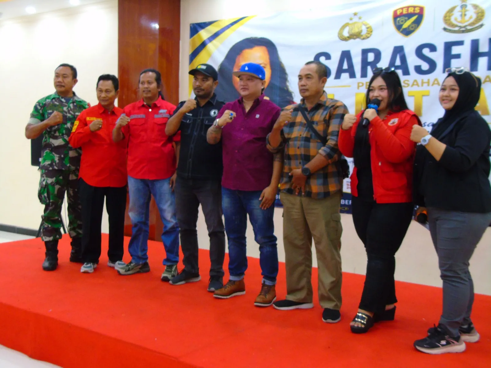 Bangun Solidaritas bersinergi Dalam Kemitraan Sarasehan Pengusaha Muda Haji Mat Yasin sukses digelar.