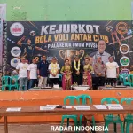 KEJURKOT BOLA VOLLY ANTAR CLUB VIALA ” KETUA UMUM PBVSI”
