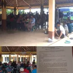 Warga Desa Karanglo Geruduk Balai Desa Mojowangi, Tuntut Penutupan Pabrik Pengolahan Limbah Telur