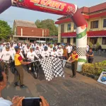 Gowes Bersama Ulama dan Masyarakat, Kapolres Pasuruan Ajak Wujudkan Daerah Aman dan Guyub