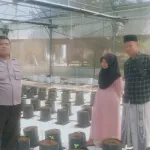 Polsek Batang-Batang Dukung Ketahanan Pangan Nasional Melalui Pemantauan Budidaya Melon Pertiwi