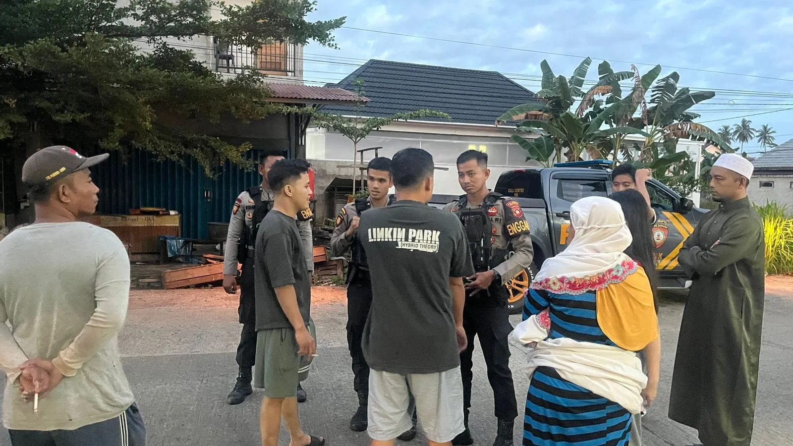 Tim Enggang Resta Bergerak Cepat Tindaklanjuti Laporan Pengancaman dengan Senjata Tajam Melalui Layanan 110