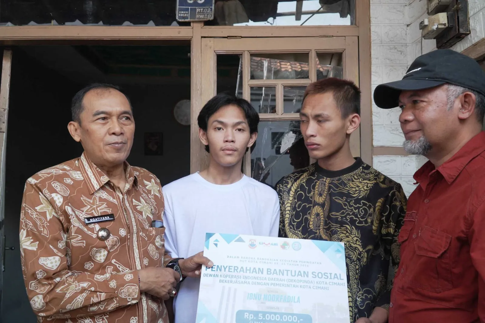 Sentuhan Kemanusiaan Pemkot Cimahi: Tak Sekadar Beri Bansos, Ngatiyana Dorong Kemandirian Ekonomi PPKS