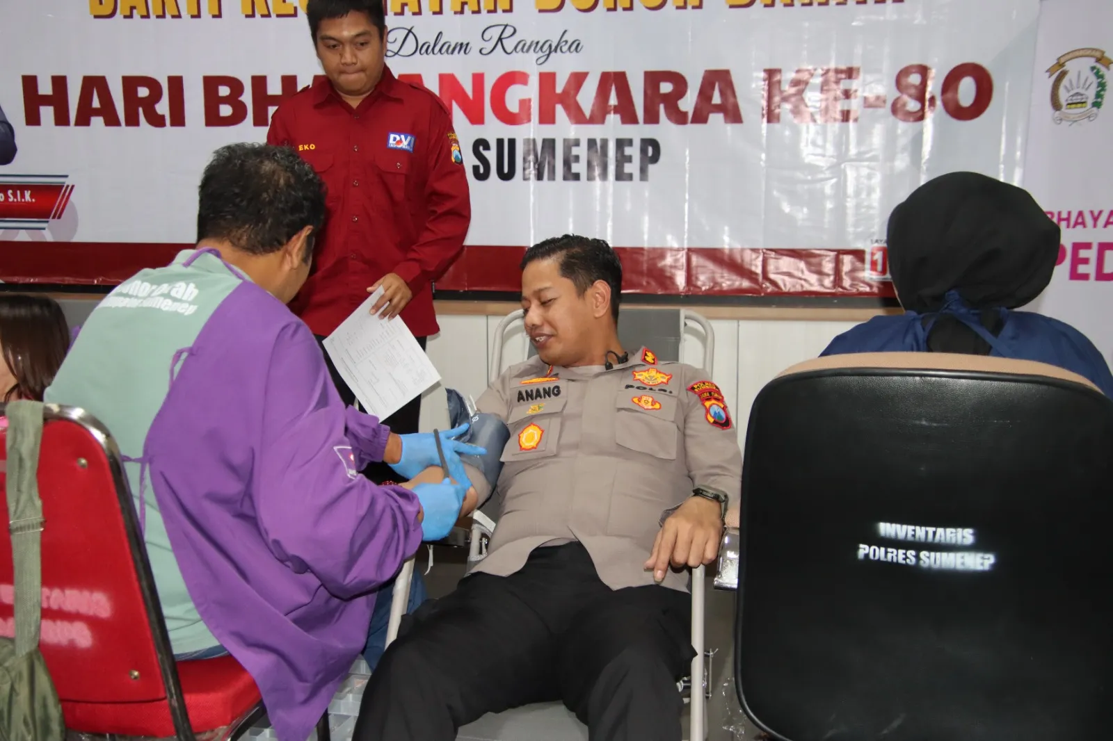 Polres Sumenep Gelar Do’a Bersama Sambut Tahun Baru Islam 1448 H dan Hari Bhayangkara Ke-80