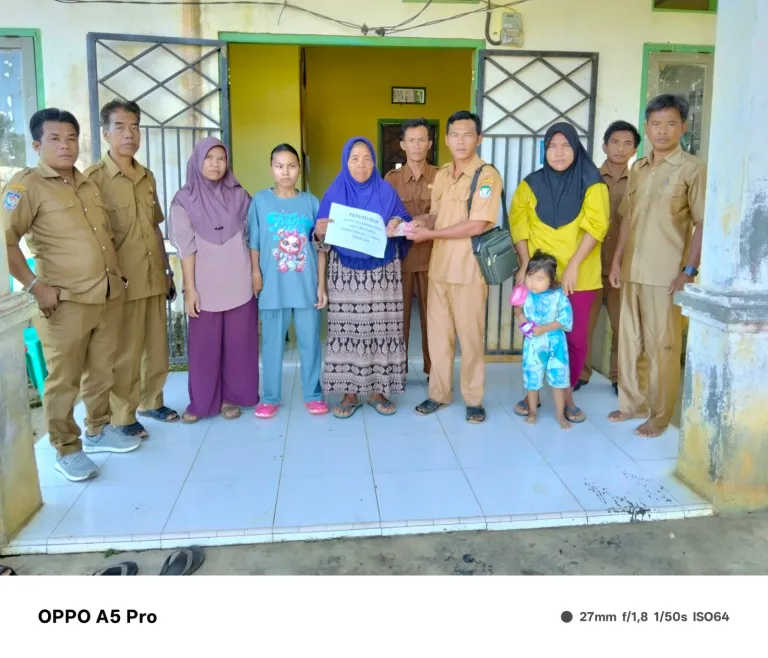 Penyaluran BLT Dana Desa Lubuk Resam Tahun 2026 Tahap ke 1 Pemerintah Desa pastikan Tepat sasaran