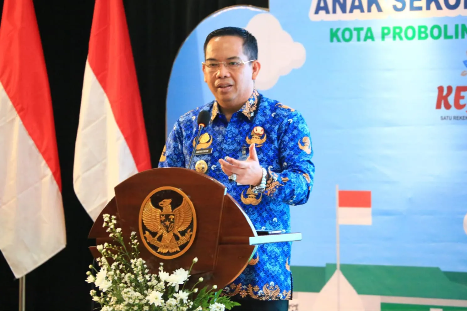 Program GEMAS PRO, Arahkan Generasi Z Pandai Mengatur Finansial, Wali Kota Probolinggo Ajak Pelajar Gemar Menabung