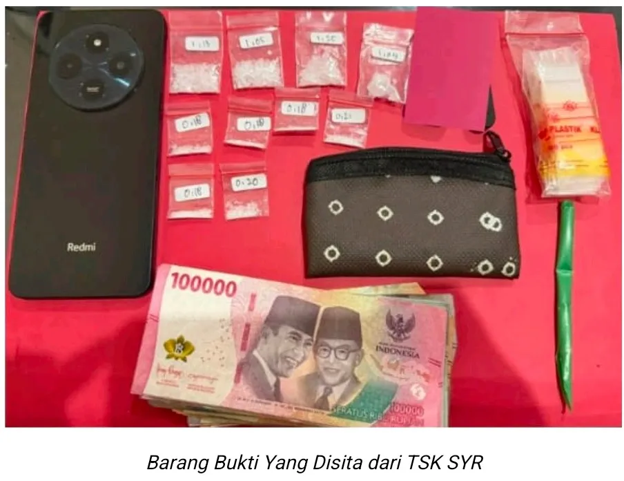Polres Pasuruan Ringkus Pengedar Sabu di Lumbang, Barang Bukti Disembunyikan di Ikatan Gorden