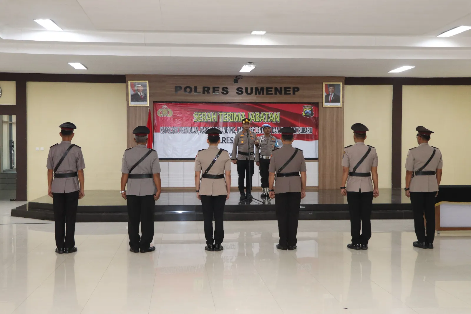 Mutasi Pejabat di Polres Sumenep, Empat Kapolsek Berganti