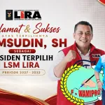 F-WAMIPRO Ucapkan Selamat, Samsudin, SH Terpilih Jadi Presiden LSM LIRA Periode 2027–2032