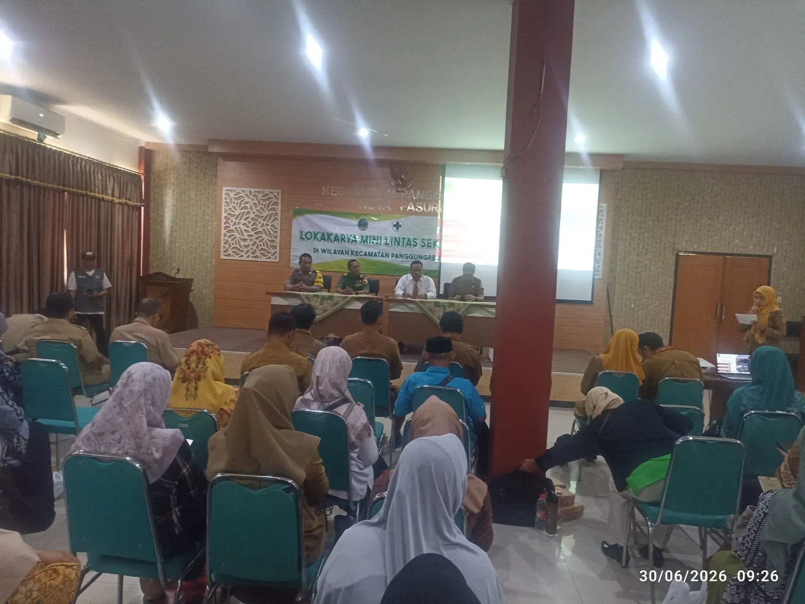 Lokakarya Mini Lintas Sektoral 2026 Perkuat Sinergi Pembangunan Kesehatan di Kecamatan Panggungrejo