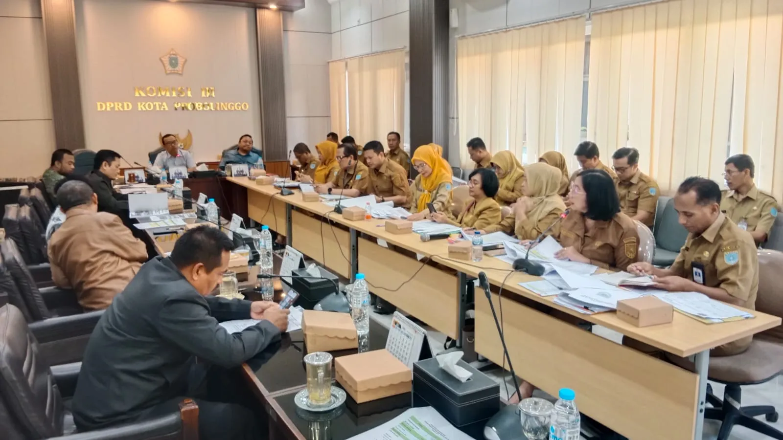 Ketua Komisi II DPRD Kota Probolinggo Ryadlus Sholihin Firdaus Minta DKUP Fokus Tingkatkan PAD Lewat Optimalisasi Aset Daerah