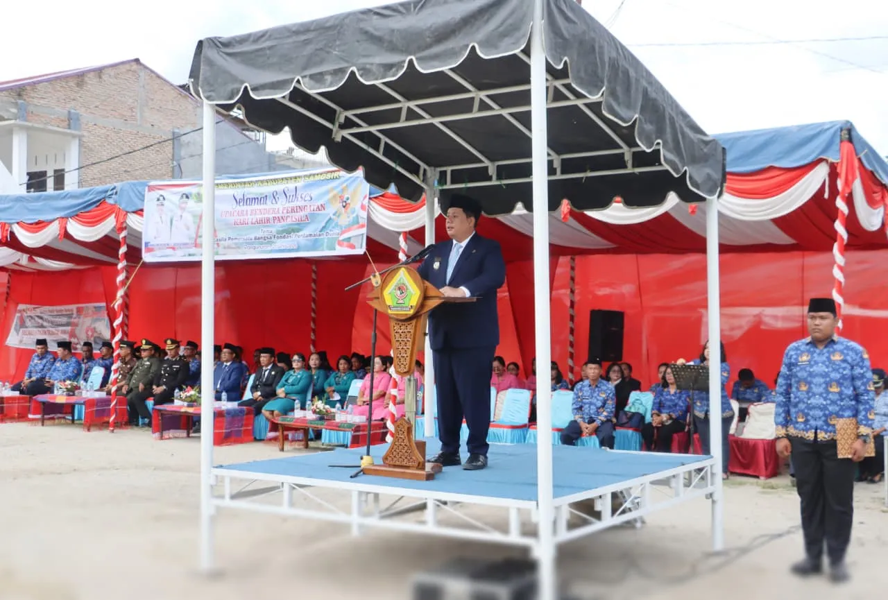 Peringati Hari Lahir Pancasila 2026, Bupati Vandiko Gultom Ajak Masyarakat Jadikan Pancasila sebagai Ideologi yang Hidup