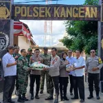 Dalam Rangkah HUT Ke -80 Bhayangkara Koramil Kangean dan Polsek Kangean Perkuat Sinerginitas