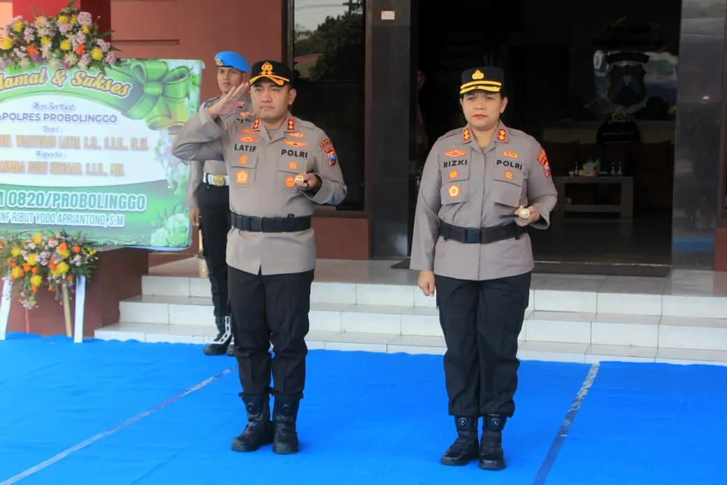 Polres Probolinggo Sambut Kepemimpinan Baru, Lepas AKBP Latif Menuju Polres Kediri