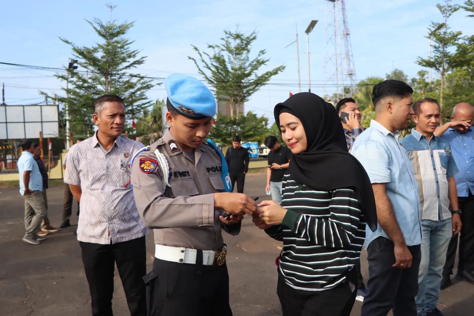 Sipropam Polres Ketapang Rutin Laksanakan Gaktibplin Personel Usai Apel Pagi, Wujudkan Disiplin dan Profesionalisme Anggota