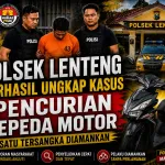 Polsek Lenteng Berhasil Ungkap Kasus Pencurian Sepeda Motor, Satu Tersangka Diamankan