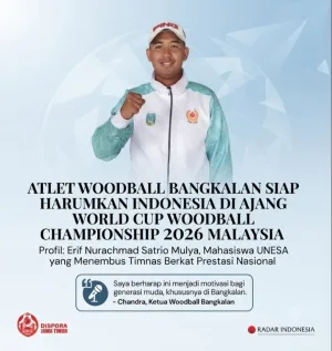 Atlet Woodball Bangkalan Siap Harumkan Indonesia di Ajang World Cup Woodball Championship 2026 Malaysia