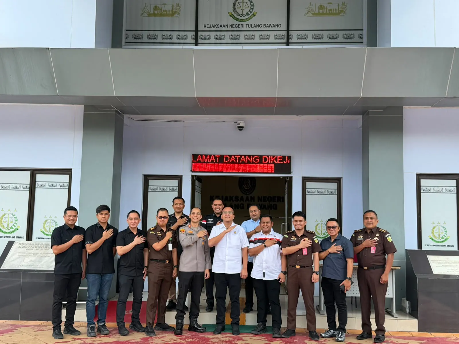 Kapolres Tulang Bawang AKBP Yuliansyah Sambangi Kajari Dan Kodim, Perkuat Pilar Baja Sinergitas TNI-POLRI Dan Kejaksaan