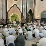 Perkuat Sinergi Polri dan Santri, Satbinmas Dan Satlantas Polres Pasuruan Gelar Safari Jumat di Ponpes Dalwa